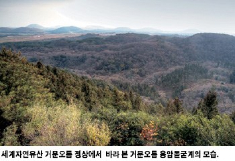 성층화산 단면